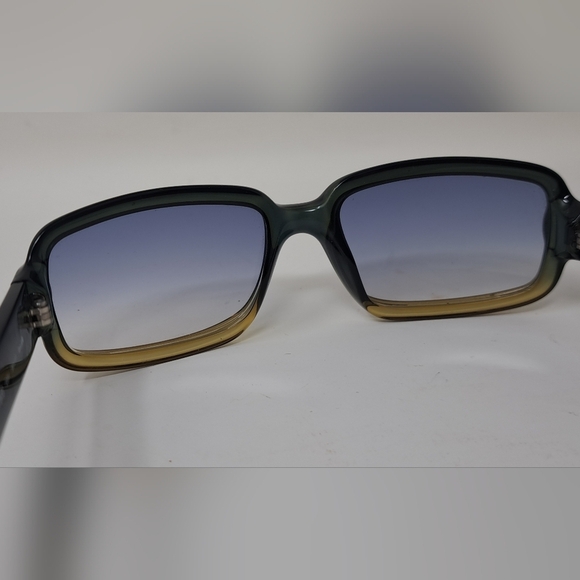 Gucci Vintage Y2K 90s Tom Ford Era Sunglasses Green Blue GG2475/S G9H 56-17-130 - Picture 8 of 13
